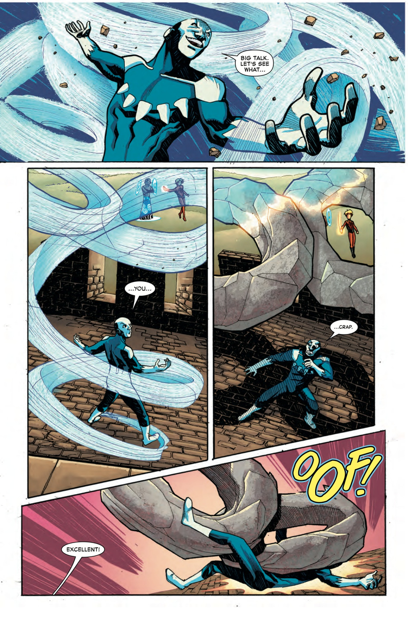 Illustration for article titled Exclusive Marvel preview: The New Universe is college for Starbrand & Nightmask